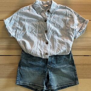 Reitmans Blue Jean Shorts